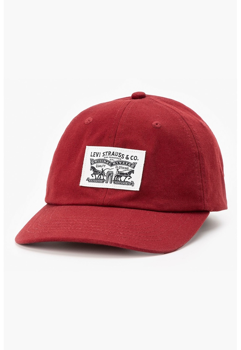 Sapca baseball din amestec de lana cu aplicatie logo