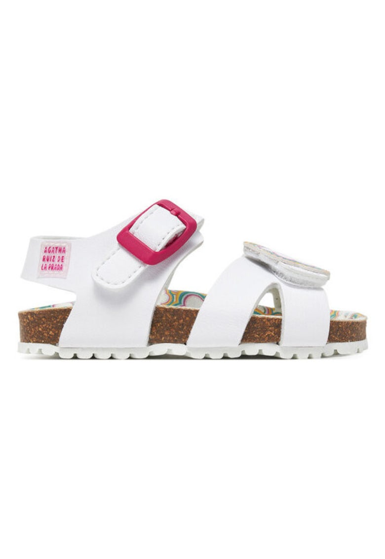 Sandale fete 305202055 - Piele ecologica - Alb - Alb