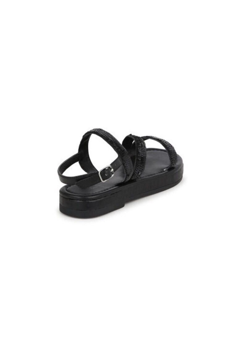 Sandale fete 303669270 - Piele ecologica - Negru - Negru