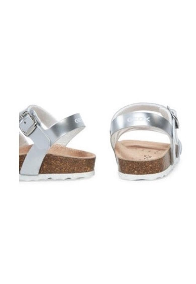 Sandale fete 304461682 - Piele ecologica - 27 EU - Argintiu