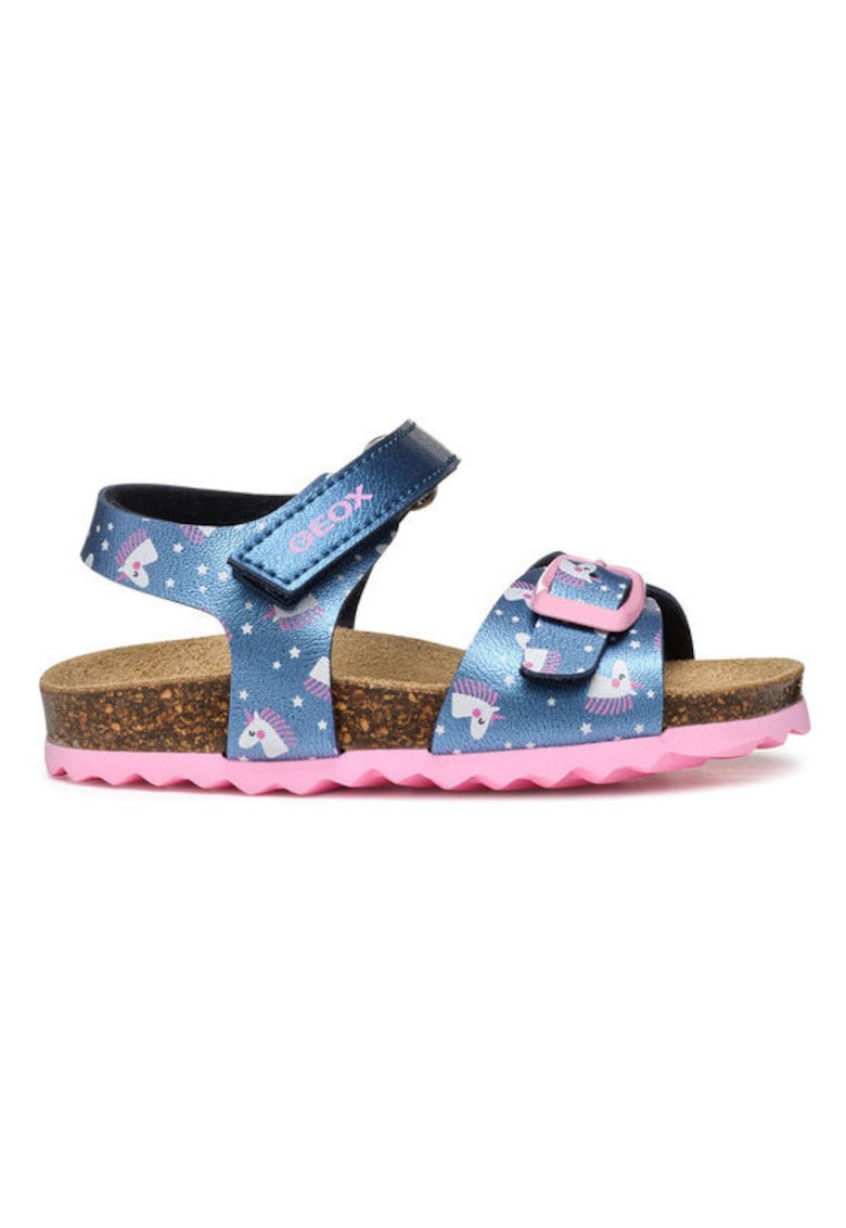 Sandale fete 304617645 - Piele ecologica - Albastru - Albastru