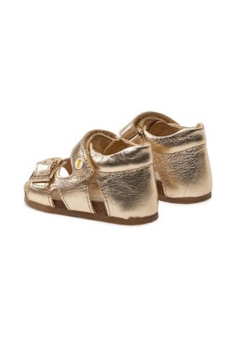 Sandale fete 303875398 - Piele naturala - 26 EU - Auriu