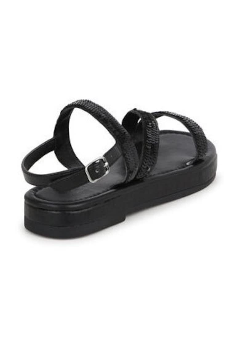 Sandale fete 303669270 - Piele ecologica - Negru - Negru