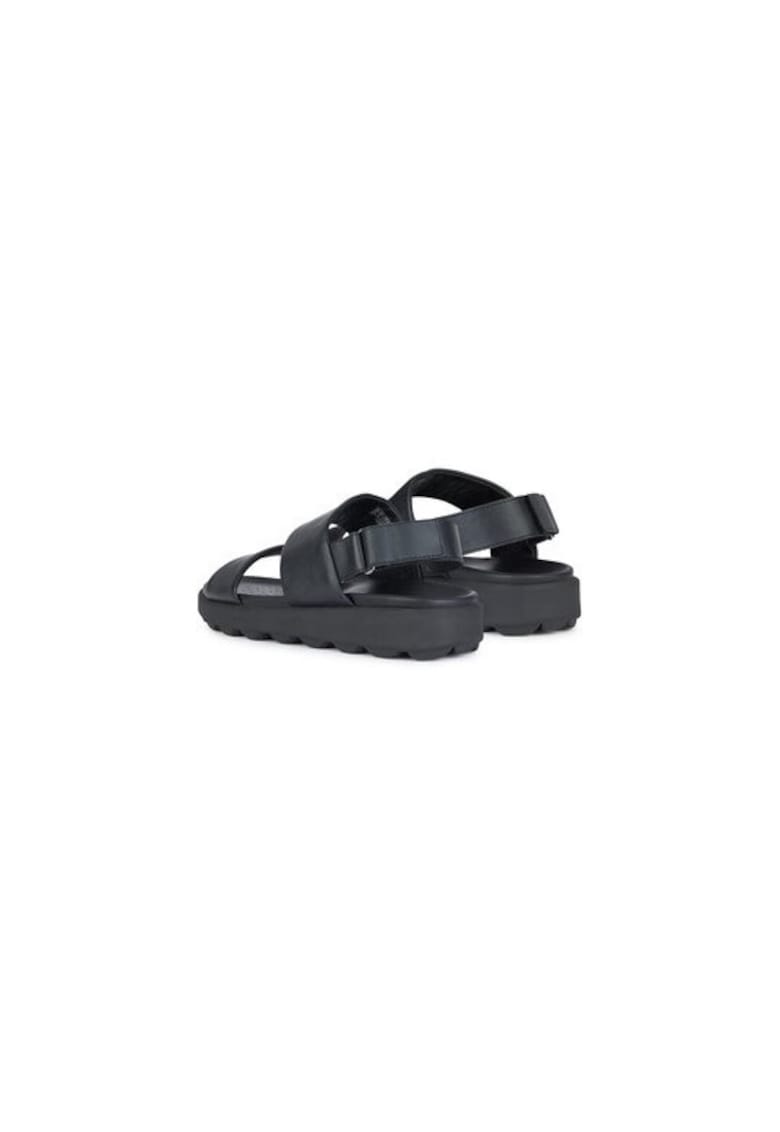 Sandale barbati 304631627 - Piele naturala - Negru - Negru
