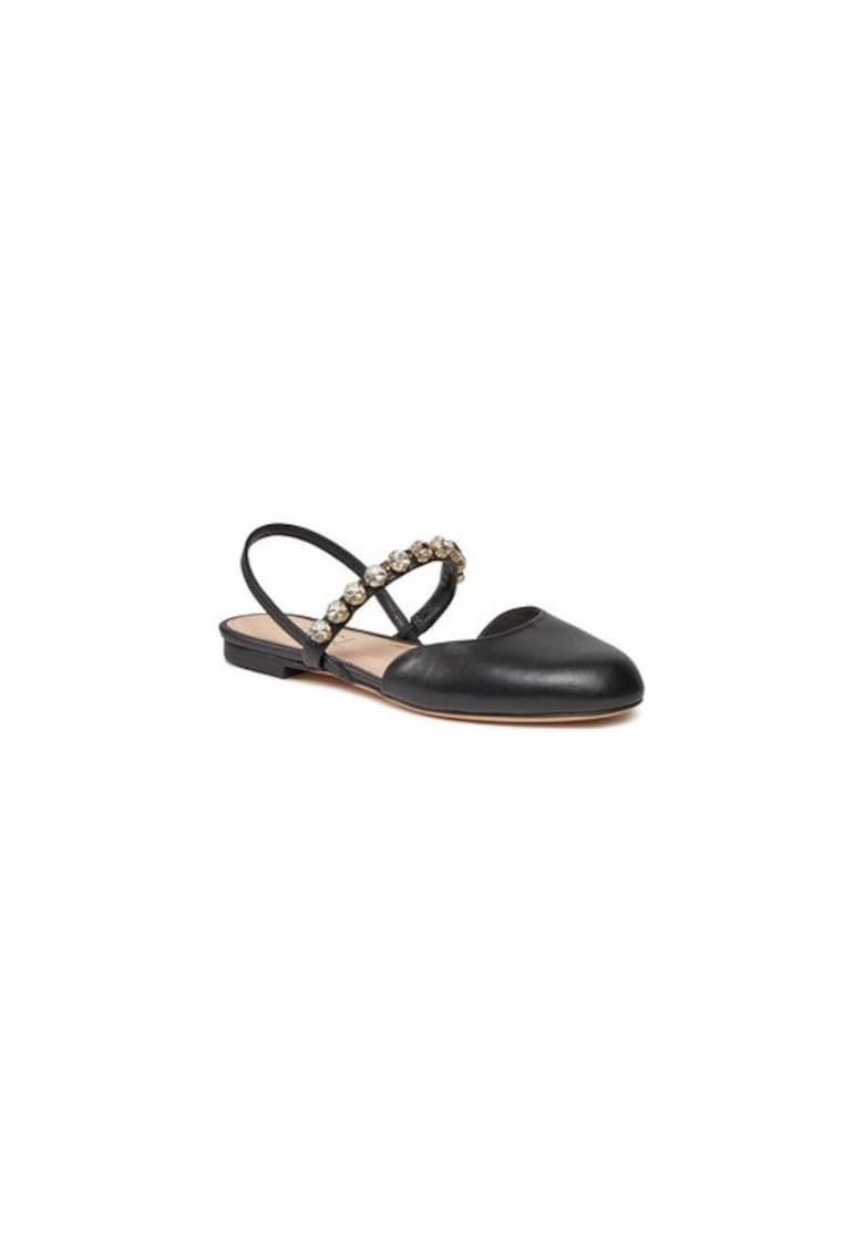Sandale dama 303581787 - Piele naturala - Negru - Negru