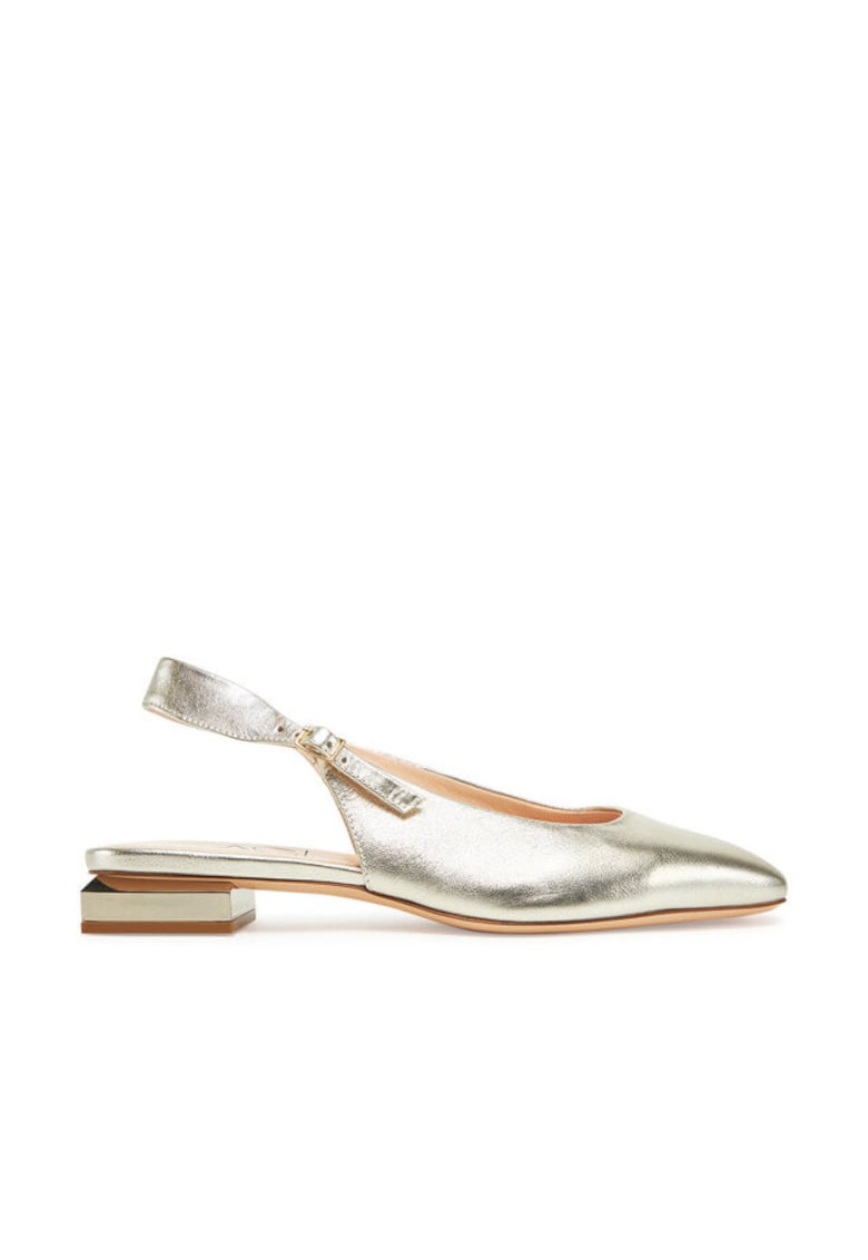 Sandale dama 305288806 - Piele naturala - Auriu - Auriu