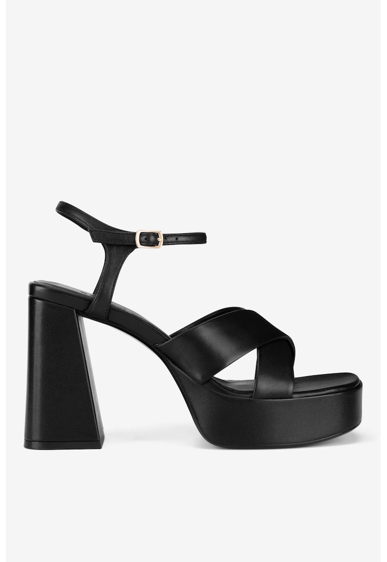 Sandale dama 5903698194516 - Piele naturala - Negru Sandale dama 5903698194516 - Piele naturala - Negru