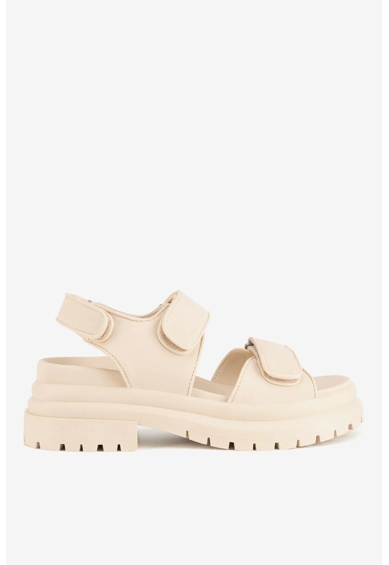 Sandale dama 5903698622422 - Sintetic - Bej - Bej