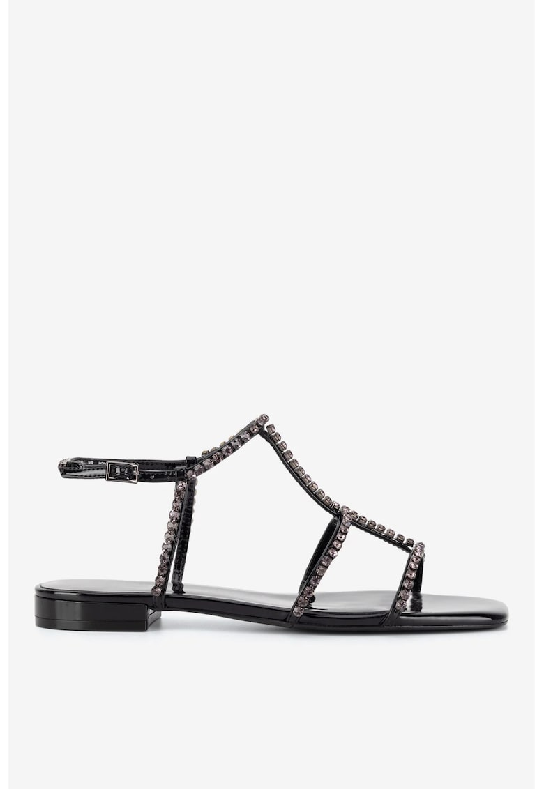 Sandale dama 5905588373902 - Piele naturala - Negru - Negru