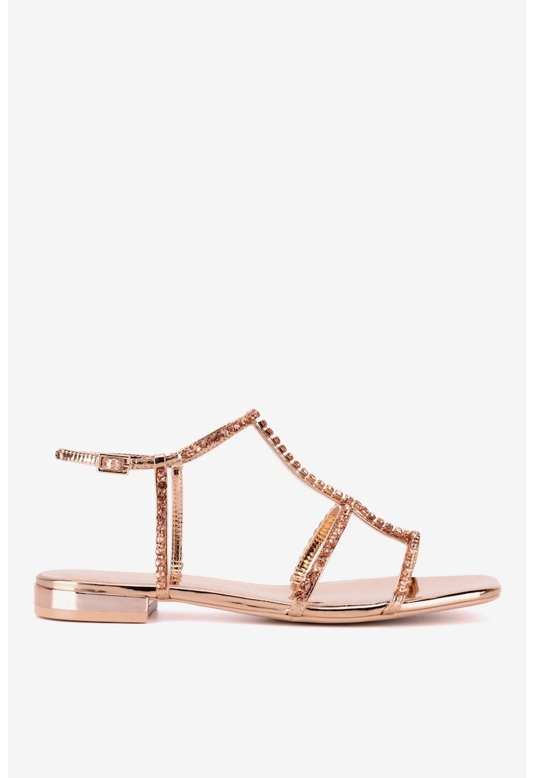 Sandale dama 5905588373919 - Piele naturala - Roz - Roz