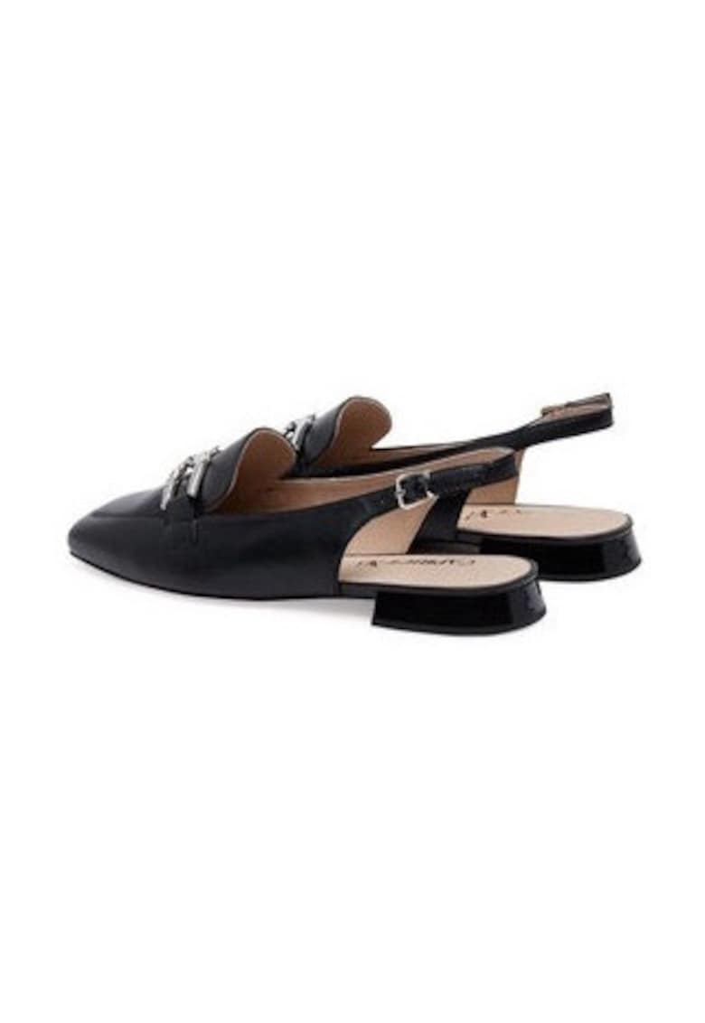 Sandale dama 304671685 - Piele naturala - Negru - Negru