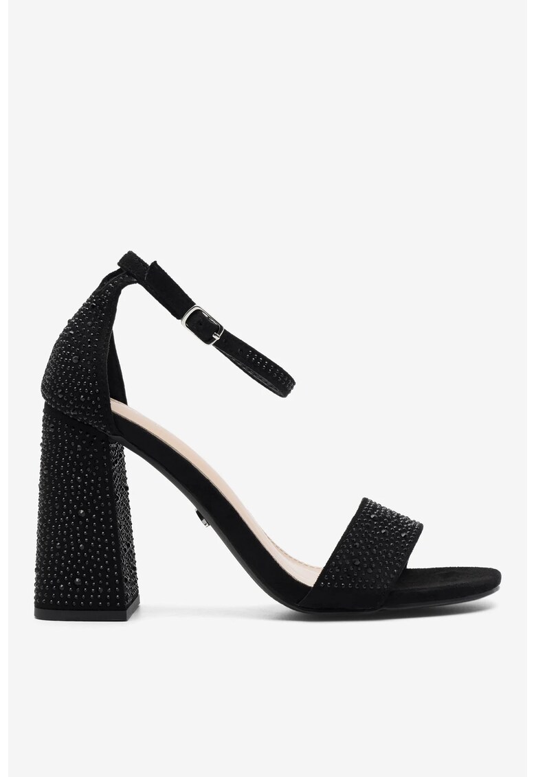 Sandale dama 5904862698717 - Textil - Negru - Negru - DeeZee