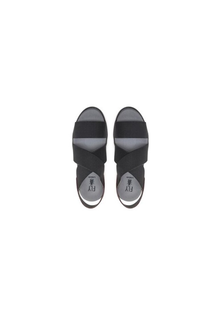 Sandale dama 303682705 - Piele naturala - Negru - Negru