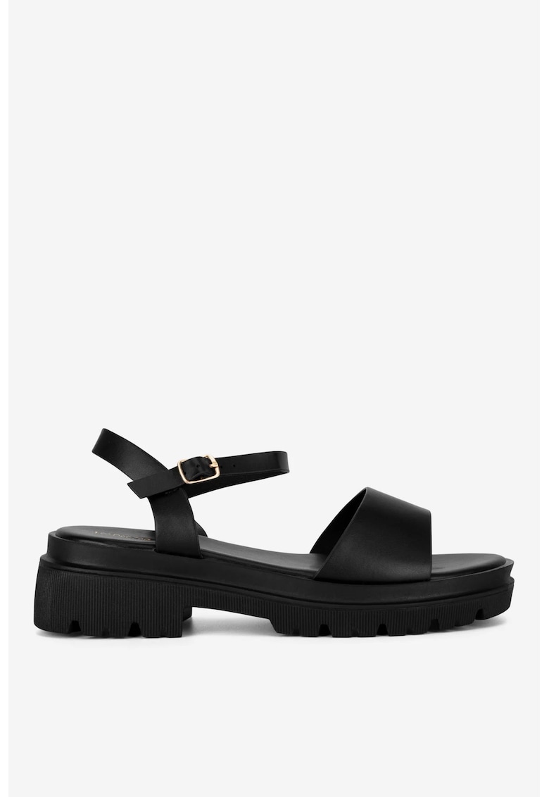 Sandale dama 5905588696599 - Sintetic - Negru - Negru