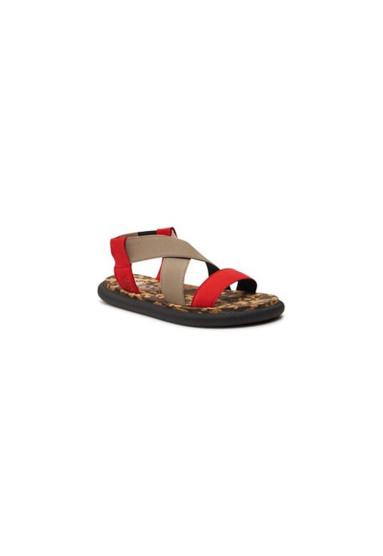 Sandale dama  303682866 - Piele naturala - Rosu