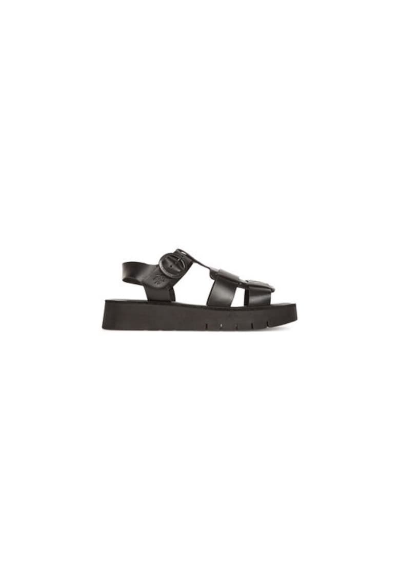 Sandale dama  305140753 - Piele naturala - Negru