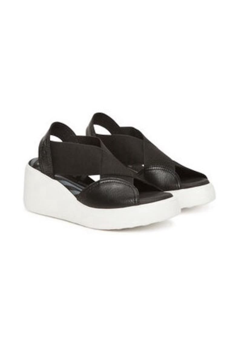 Sandale dama 305140265 - Piele naturala - Negru - Negru