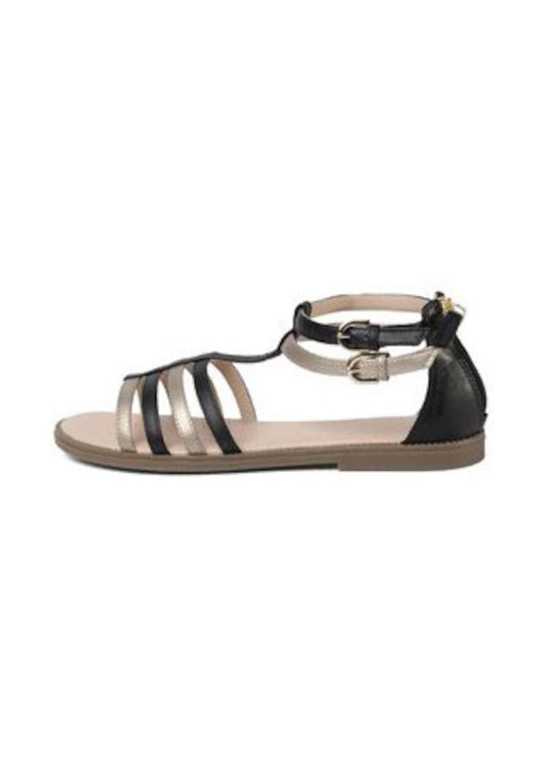Sandale dama 206805270 - Piele ecologica - Negru - Negru