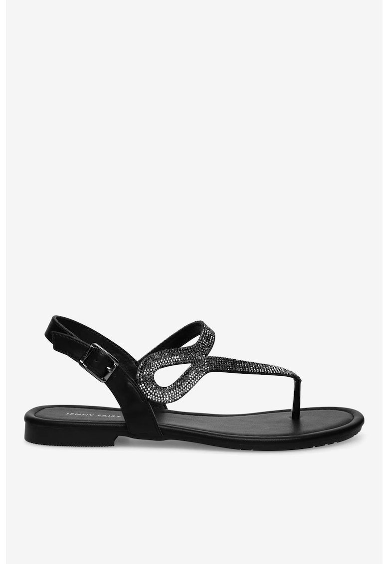Sandale dama 5905588612834 - Sintetic - Negru - Negru
