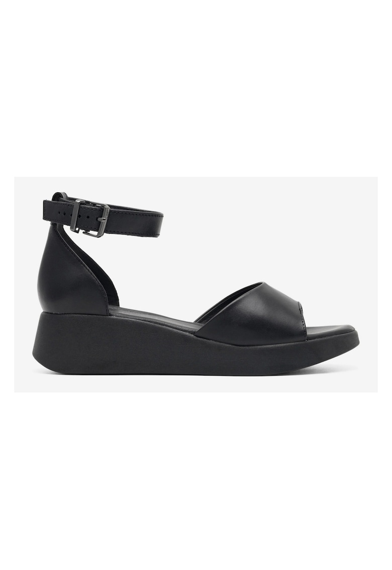 Sandale dama 5903698621401 - Piele naturala - Negru - Negru