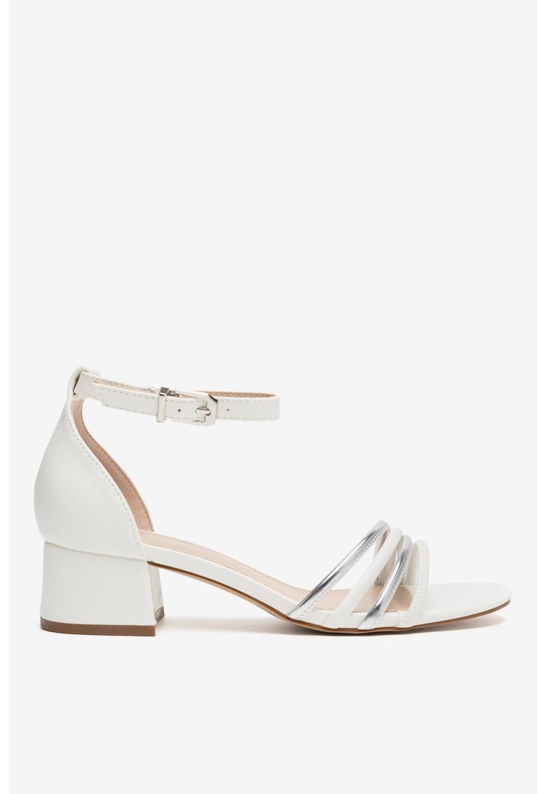 Sandale dama  5904862315201 - Sintetic - Alb