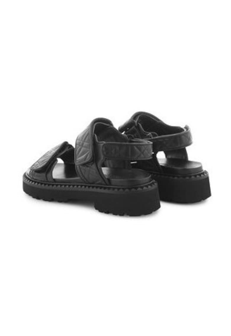Sandale dama 304878831 - Piele naturala - Negru - Negru