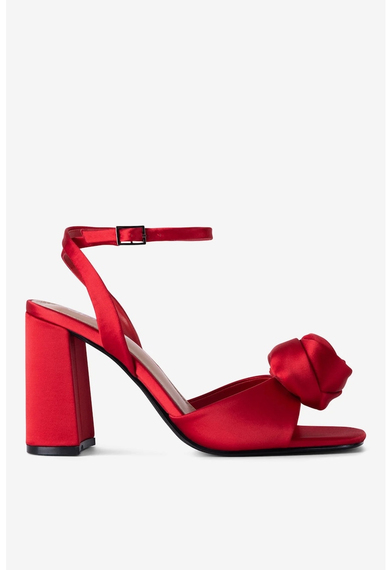 Sandale dama  5903698582948 - Textil - Rosu