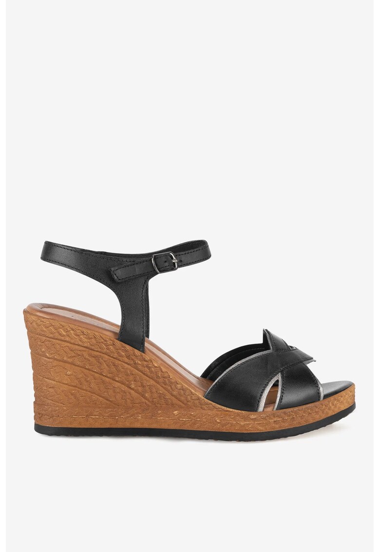 Sandale dama 5905588563235 - Piele naturala - Maro - Maro