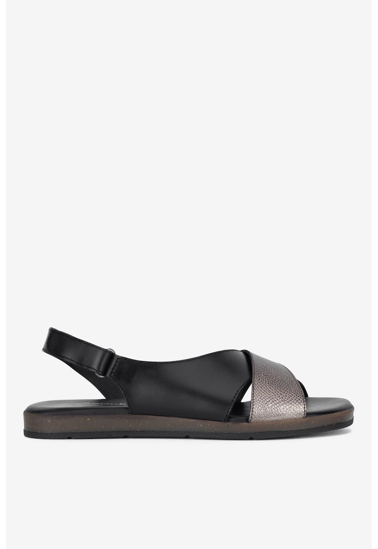 Sandale dama 5905588618270 - Piele naturala - Negru - Negru