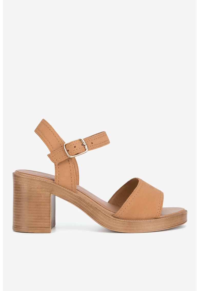 Sandale dama 5905588698708 - Piele naturala - Maro - Maro