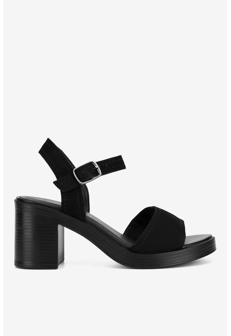Sandale dama 5905588698715 - Piele naturala - Negru - Negru