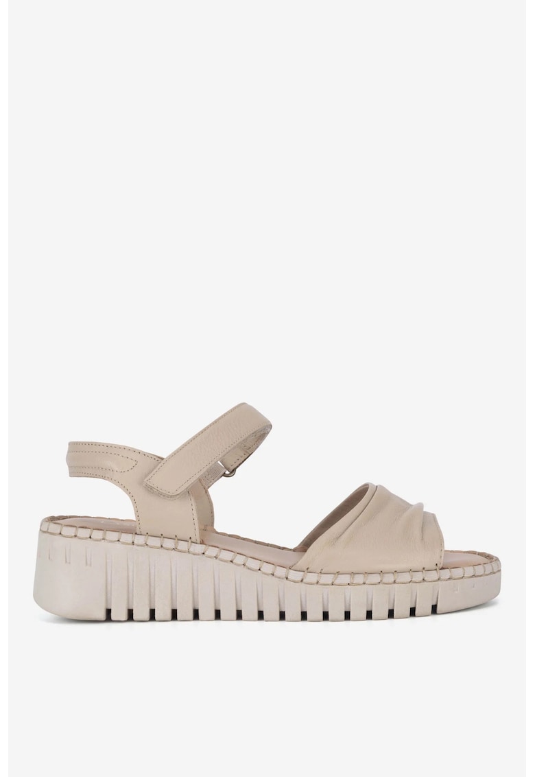 Sandale dama 5905588701170 - Piele naturala - Bej - Bej