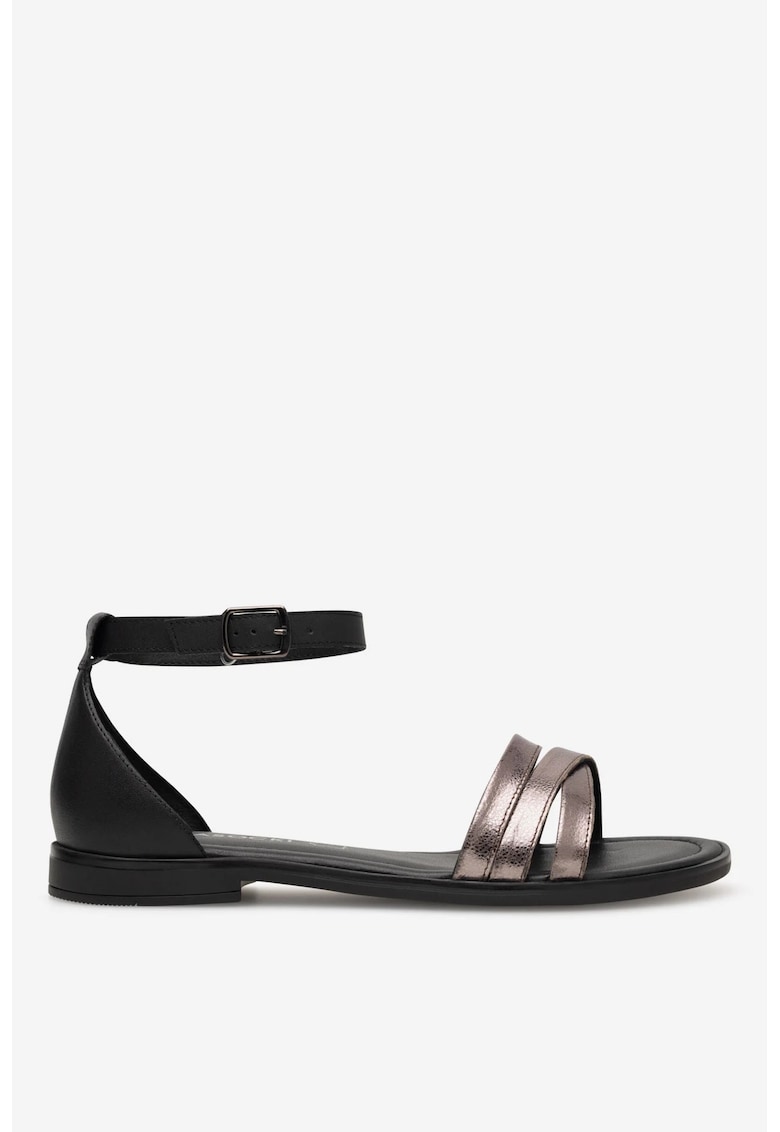 Sandale dama 5905588685784 - Piele naturala - 36 EU - Negru