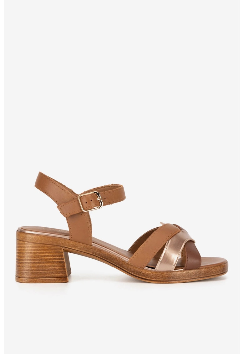 Sandale dama 5905588689539 - Piele naturala - 41 EU - Maro