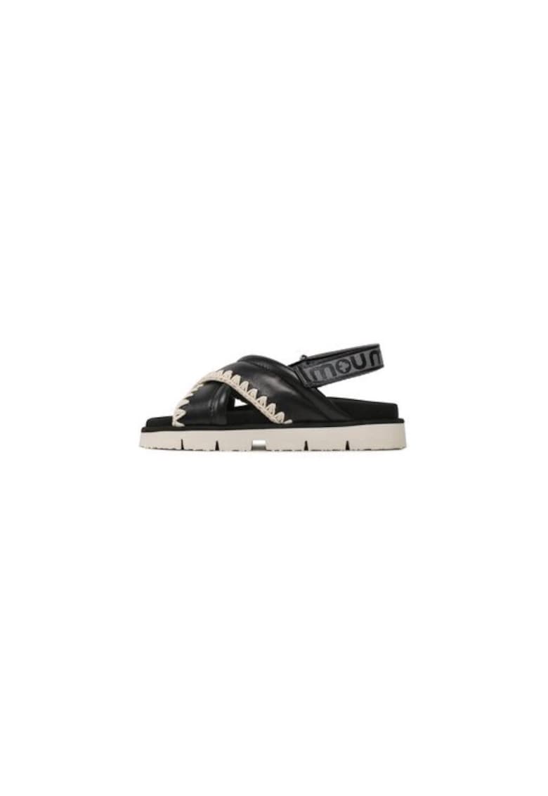 Sandale dama 302660896 - Piele naturala - Negru - Negru