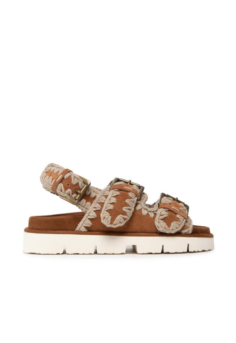 Sandale dama 209712520 - Piele naturala - Maro - Maro