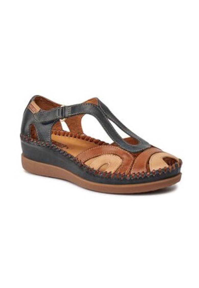 Sandale dama 303681739 - Piele naturala - 41 EU - Albastru