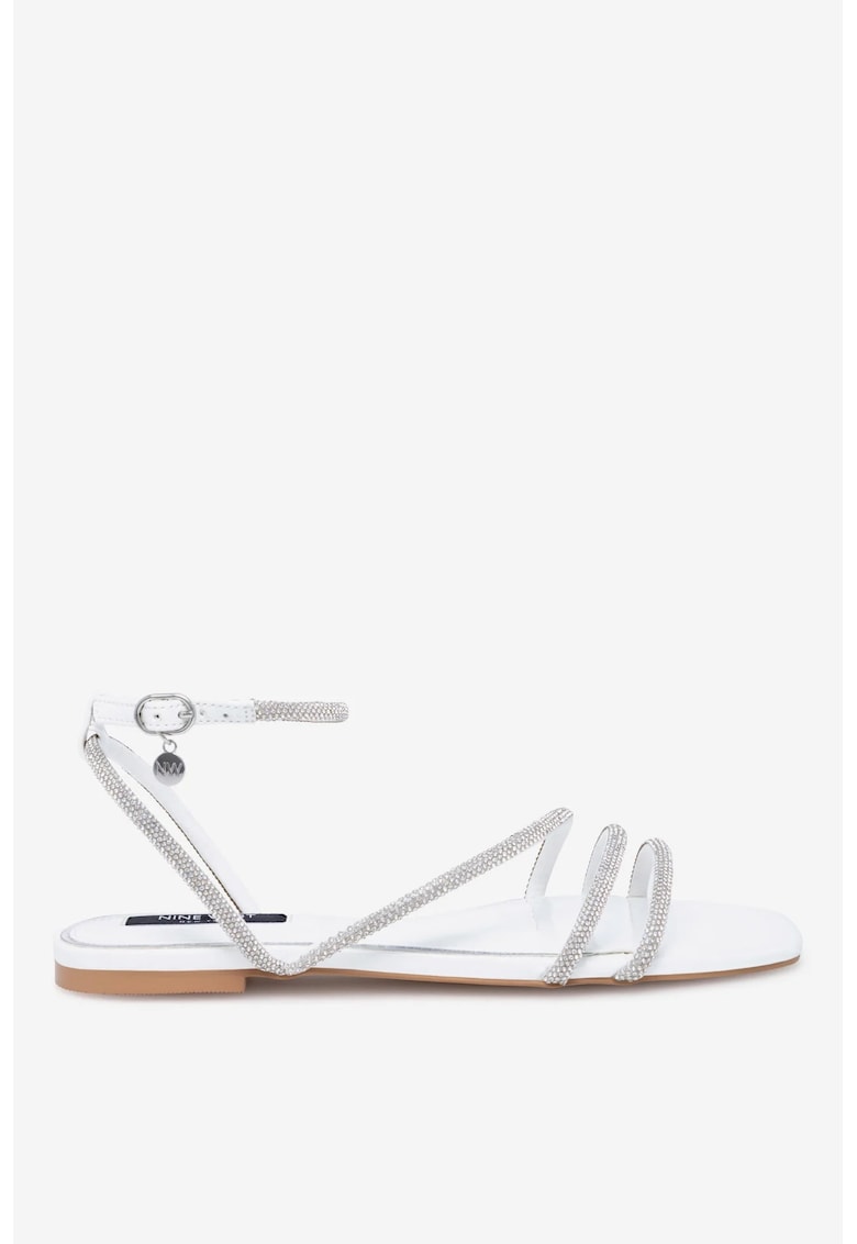 Nine West Sandale dama 5905588595144 - Sintetic - Alb - Alb