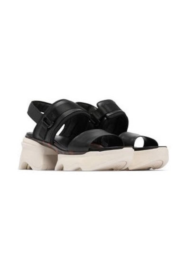 Sandale dama 304717574 - Piele naturala - Negru - Negru
