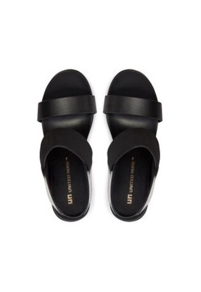 Sandale dama 303651381 - Piele naturala - Negru - Negru