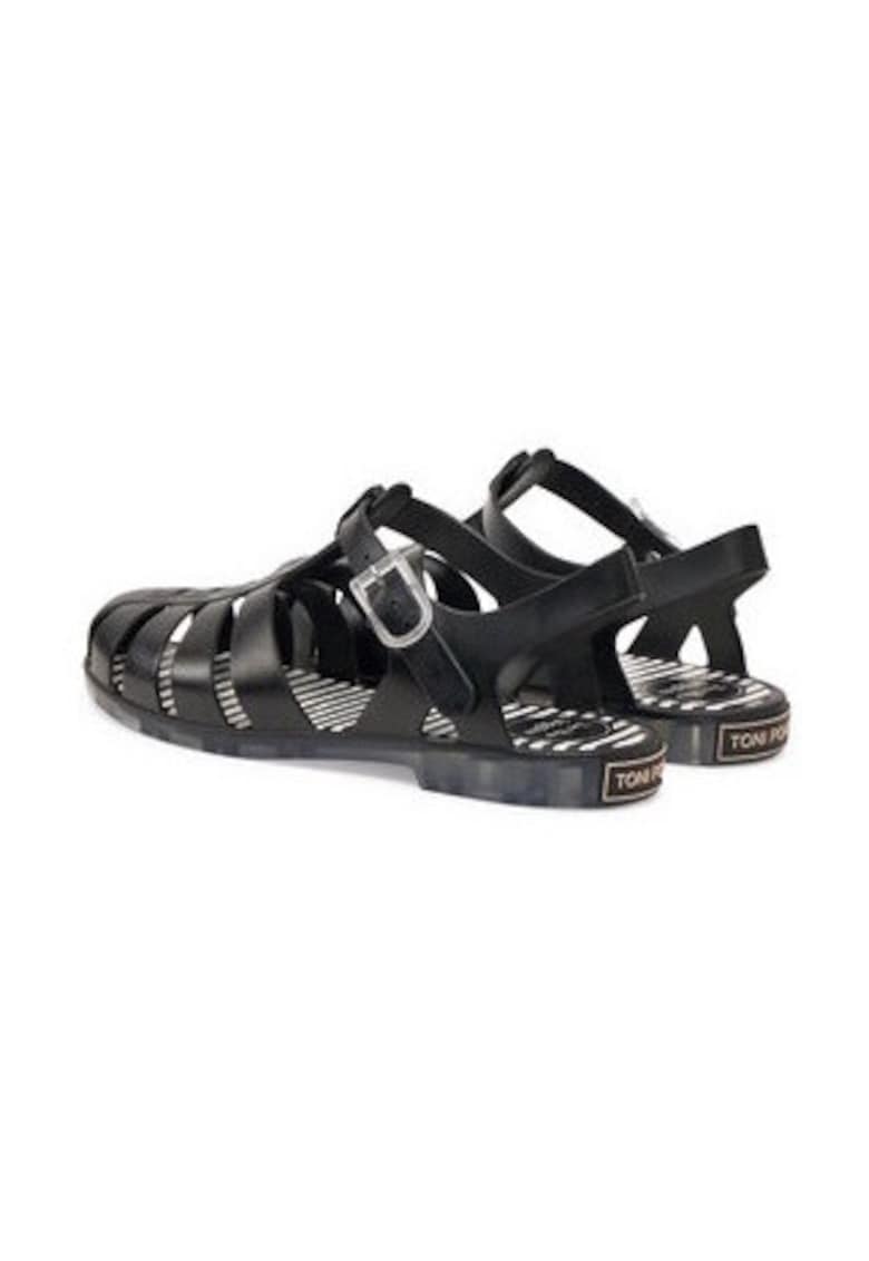 Sandale dama 305031853 - Sintetic - Negru - Negru