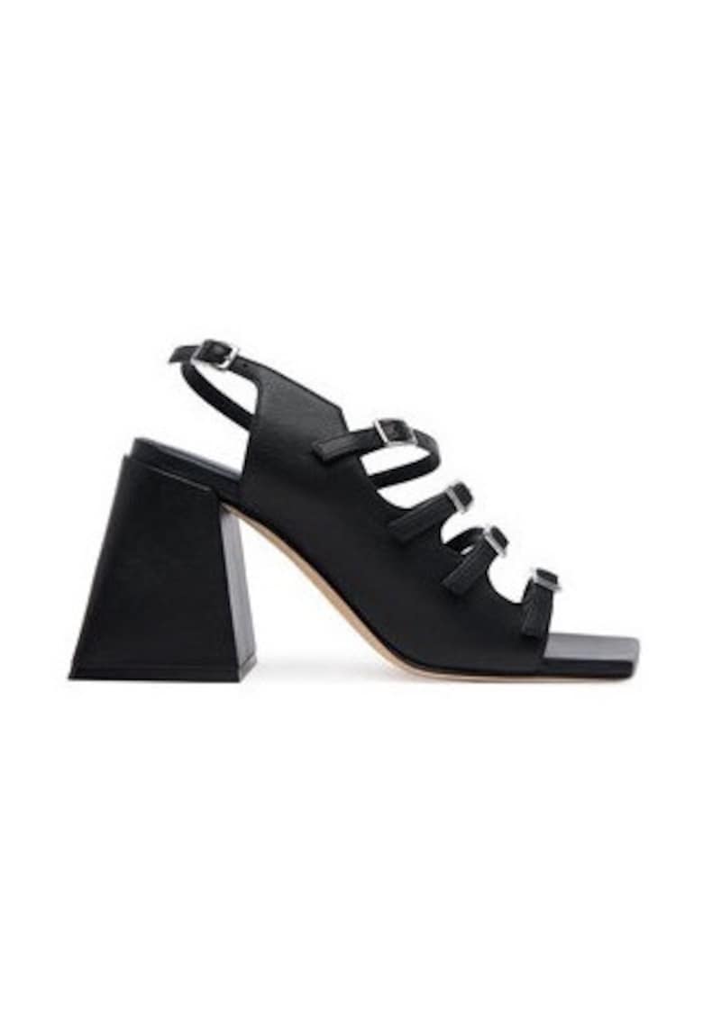 Sandale dama Vic Matie - 305311597 - Piele naturala - Negru - Negru