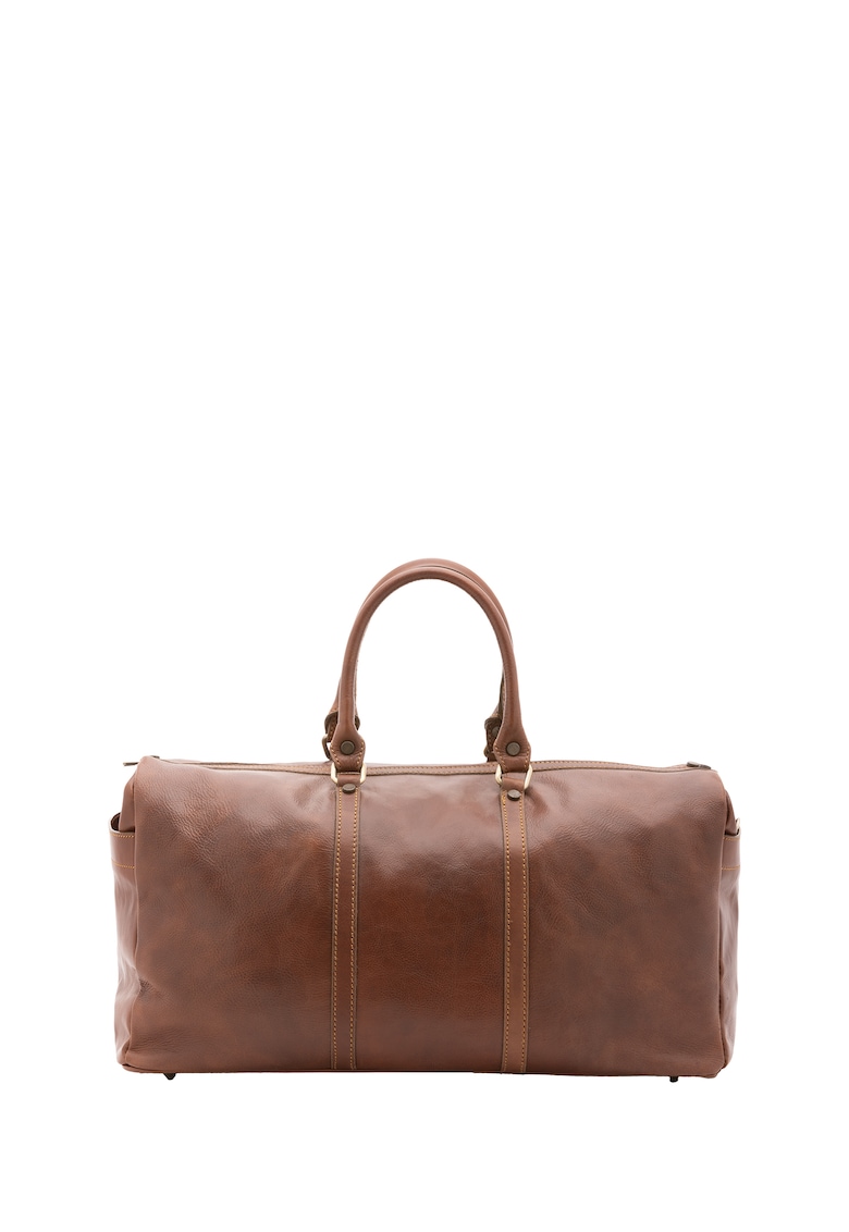 Geanta duffle de piele cu manere - 35L