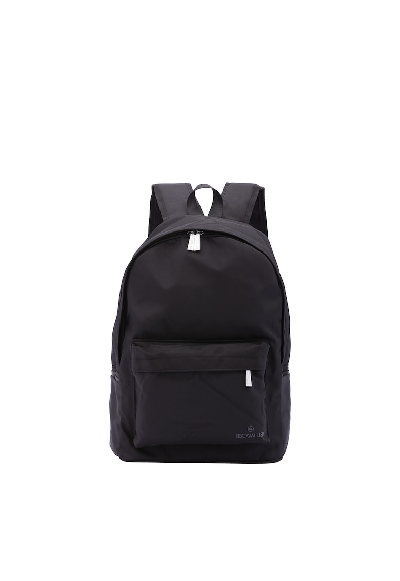 Rucsac din material textil cu buzunar frontal