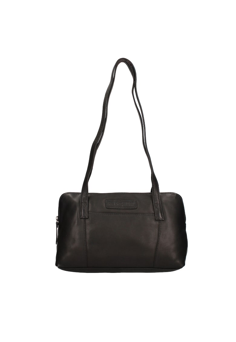 Geanta uni de piele cu bareta de umar