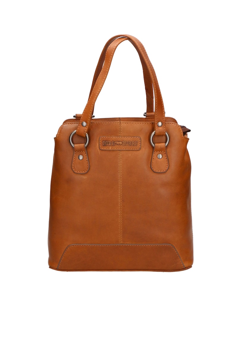 Geanta de piele cu bareta de umar - convertibila in rucsac