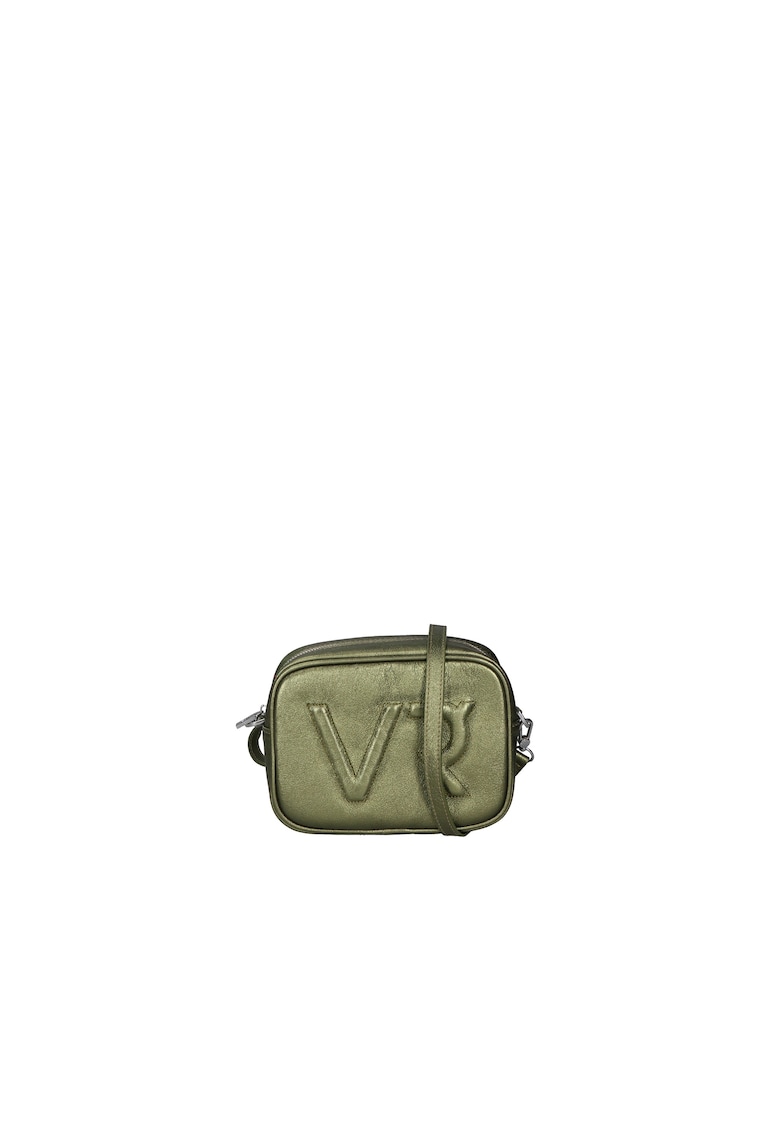 Virginia Rhine Geanta crossbody din piele cu bareta ajustabila - Verde