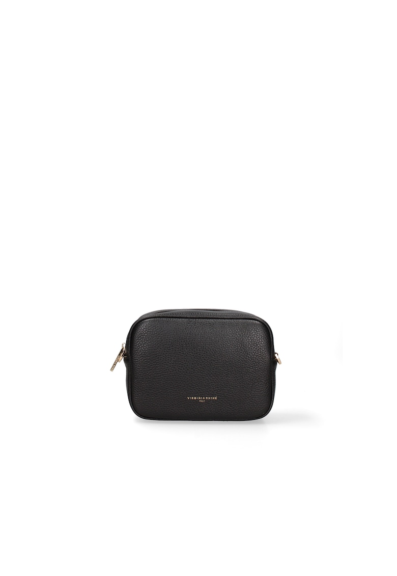 Virginia Rhine Geanta crossbody din piele cu model uni si bareta detasabila