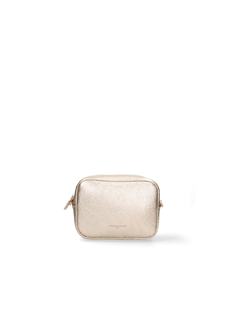Virginia Rhine Geanta crossbody din piele cu model uni si bareta detasabila