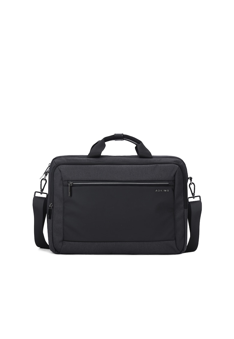 Servieta cu compartimente multiple - Gri inchis